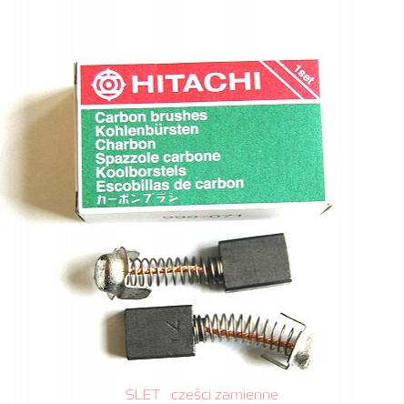 999071 Szczotki węglowe do młotowiertarki Hitachi 