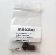 316046900 Oryginalne szczotki węglowe Metabo WE 9-125 QUICK
