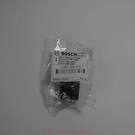 1607200179 BOSCH Wyłącznik